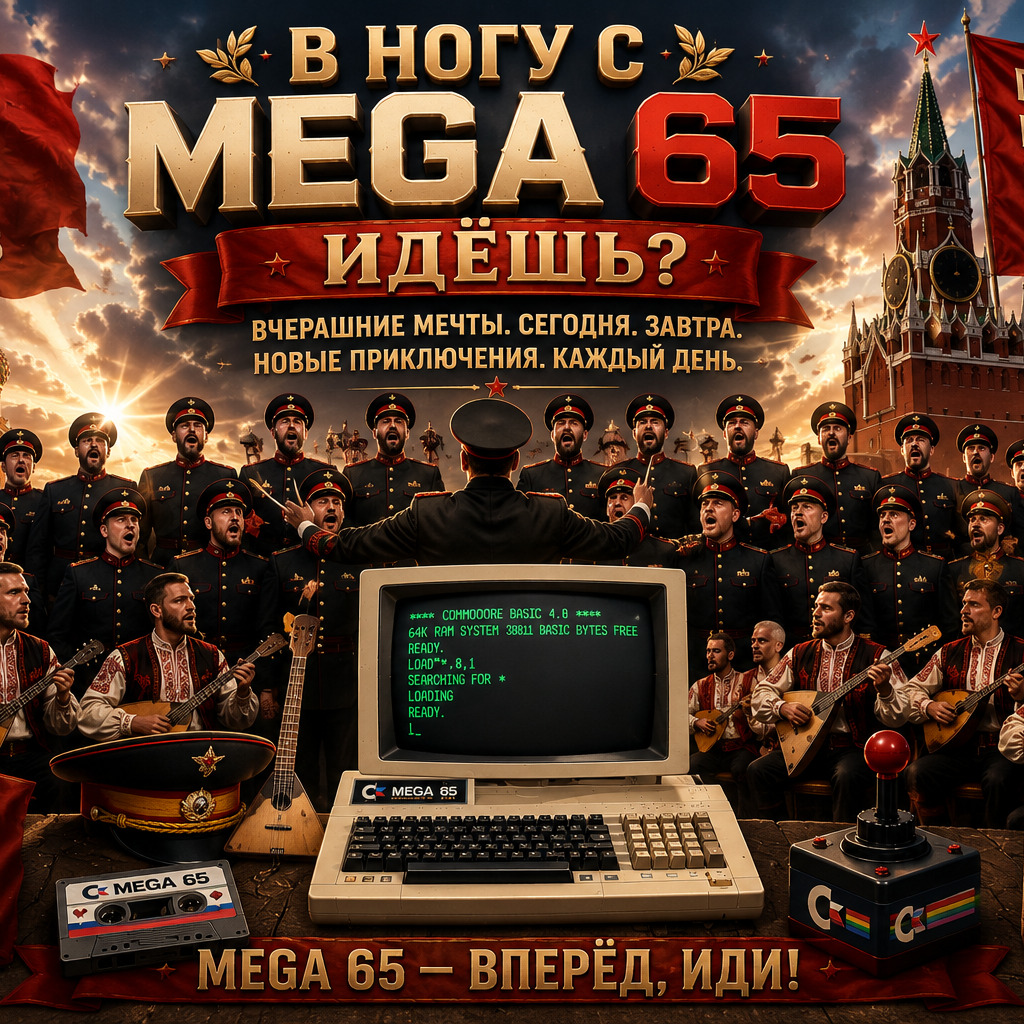 [Russian] В ногу с MEGA 65 идёшь? artwork