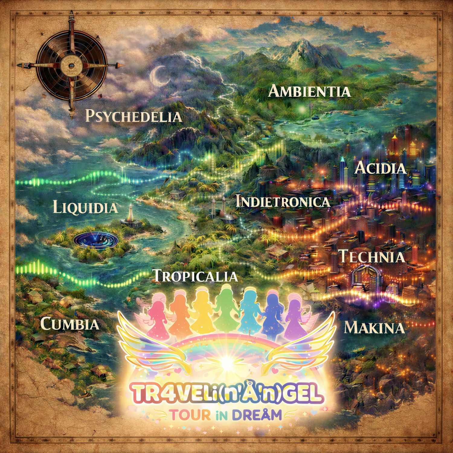 Image for 4️⃣ TR4VELi(n'Å'n)GEL -TOUR iN DREÅM-