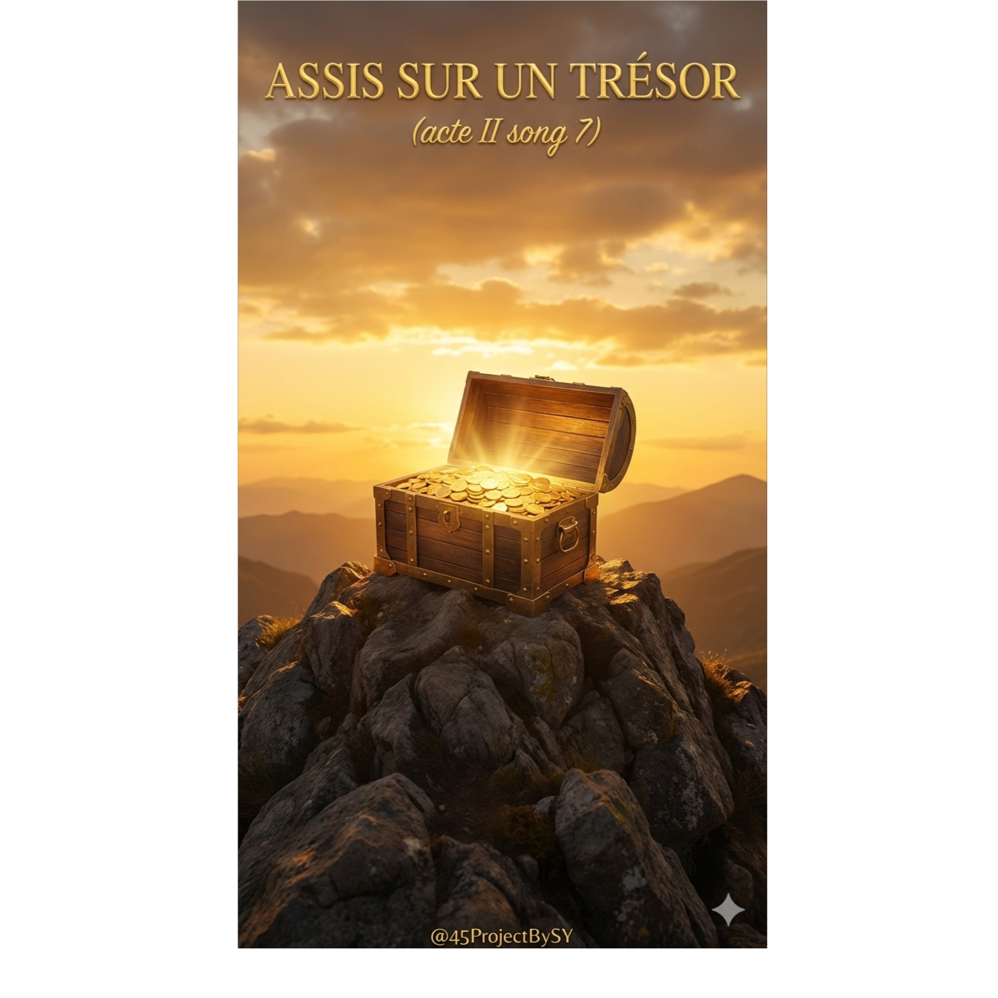 ASSIS SUR UN TRÉSOR  (acte II song 7) artwork
