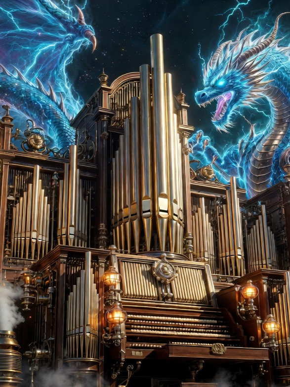 One of a kind × Rush E v0.01 (German Grand Pipe Organ Remix II) artwork