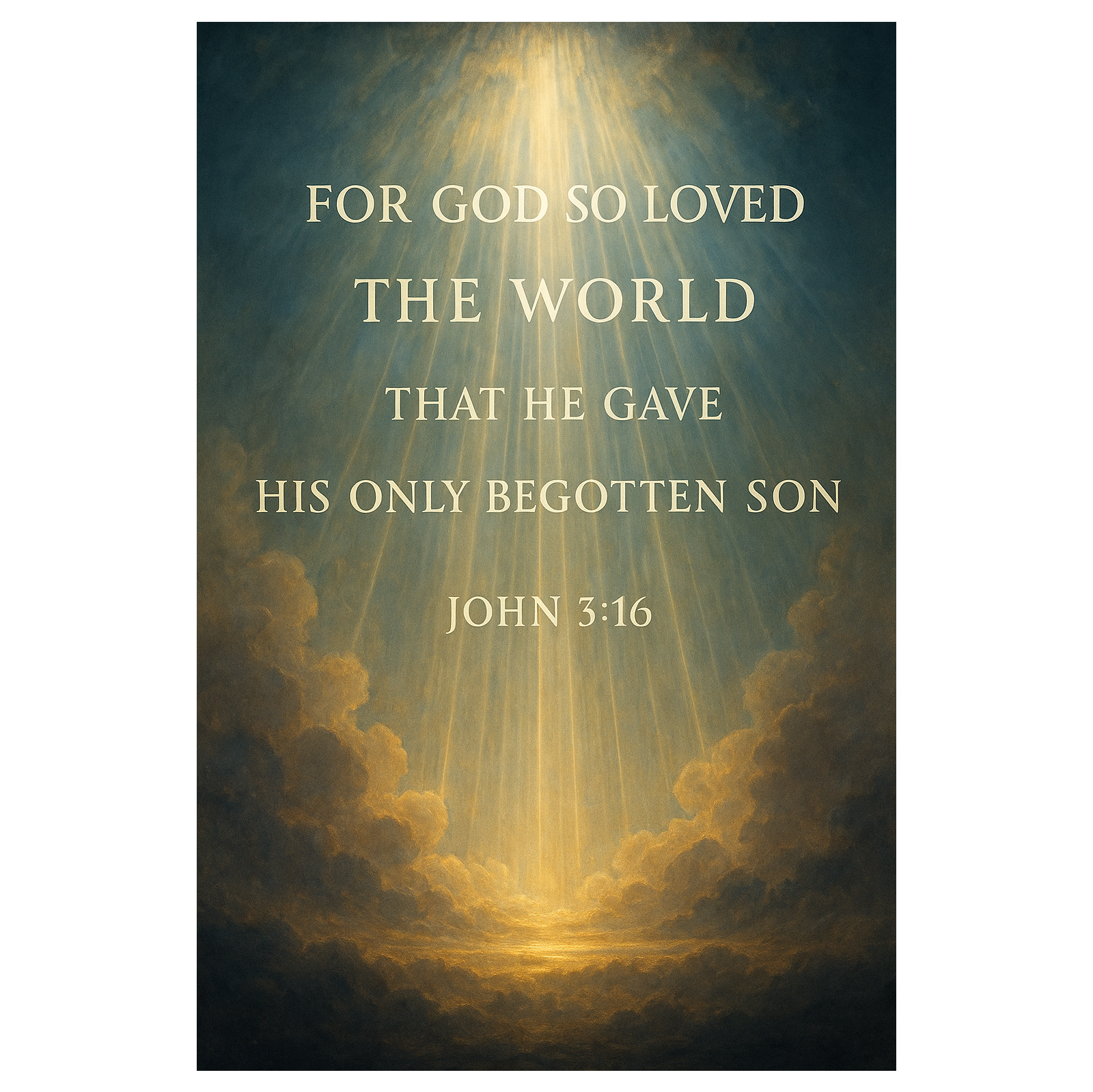 John 3:16 artwork