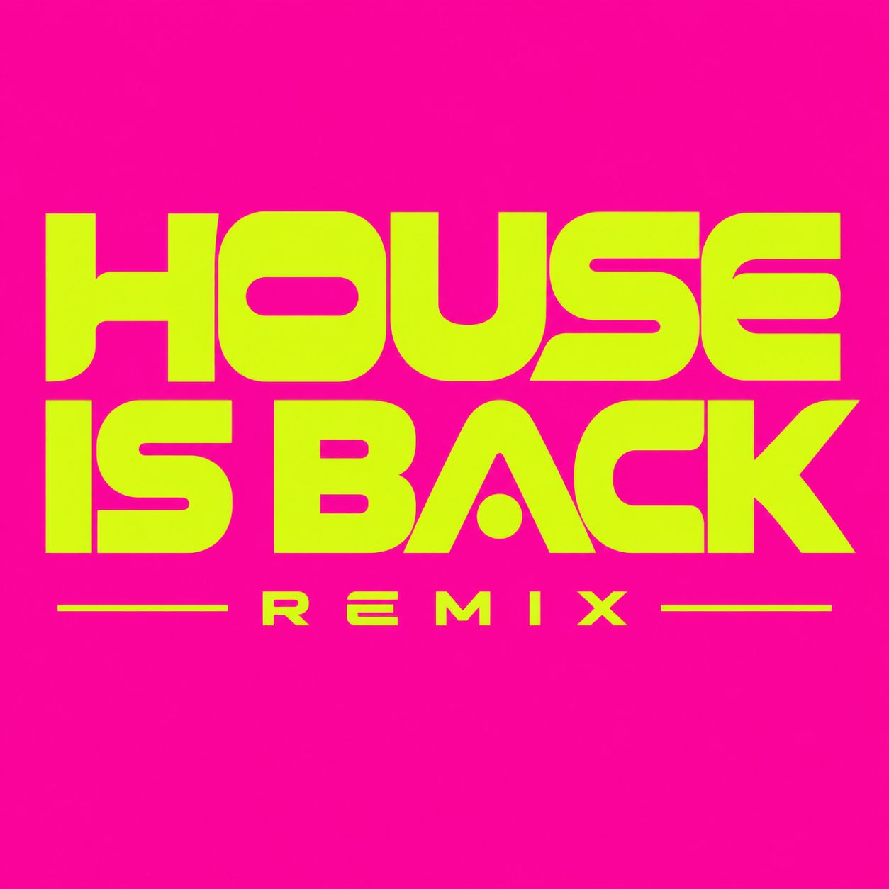 House Is Back (Club Mix) (Remixed By Captain-Ai) artwork