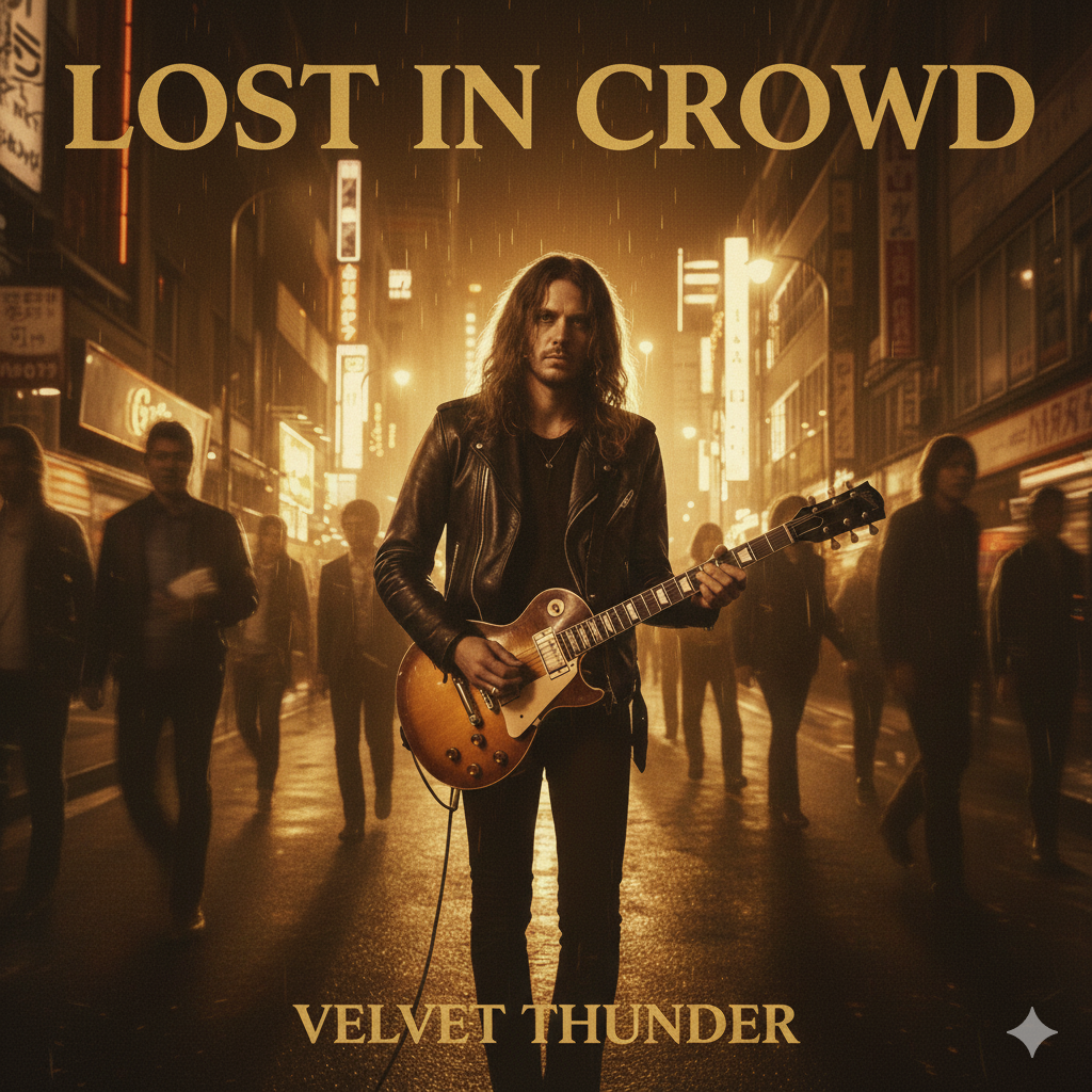 Lost in Crowd  (70s epic guitar solo cover) artwork