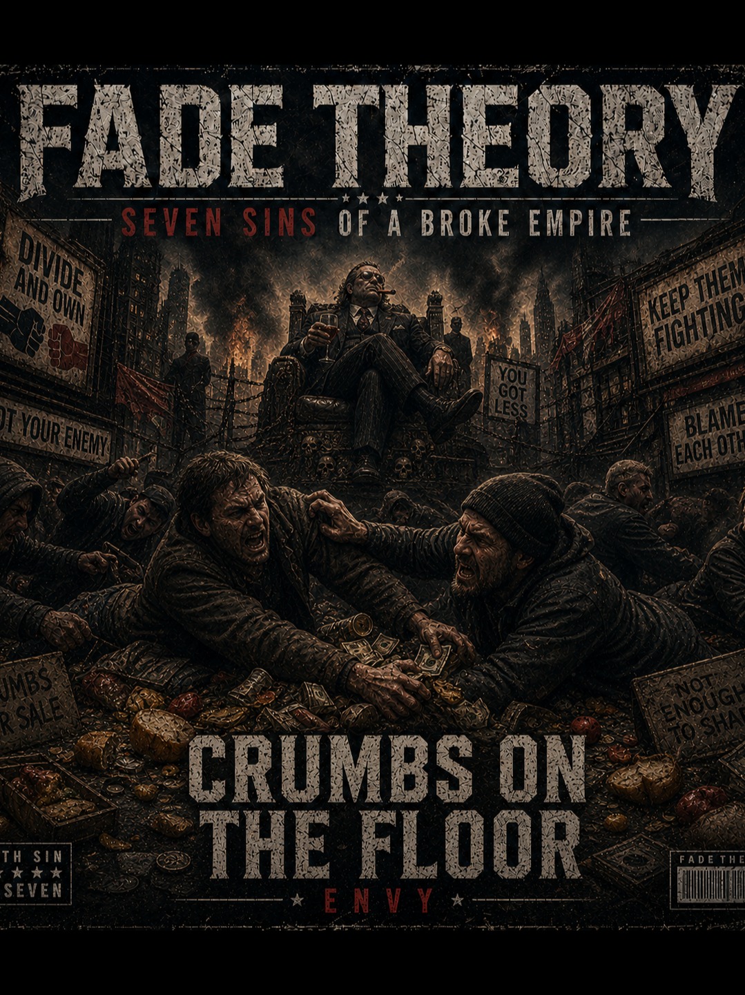 Envy: Crumbs on the floor artwork