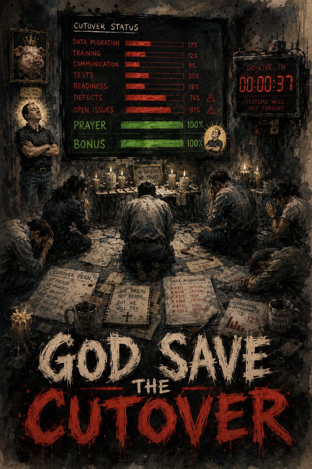 God save the Cutover artwork