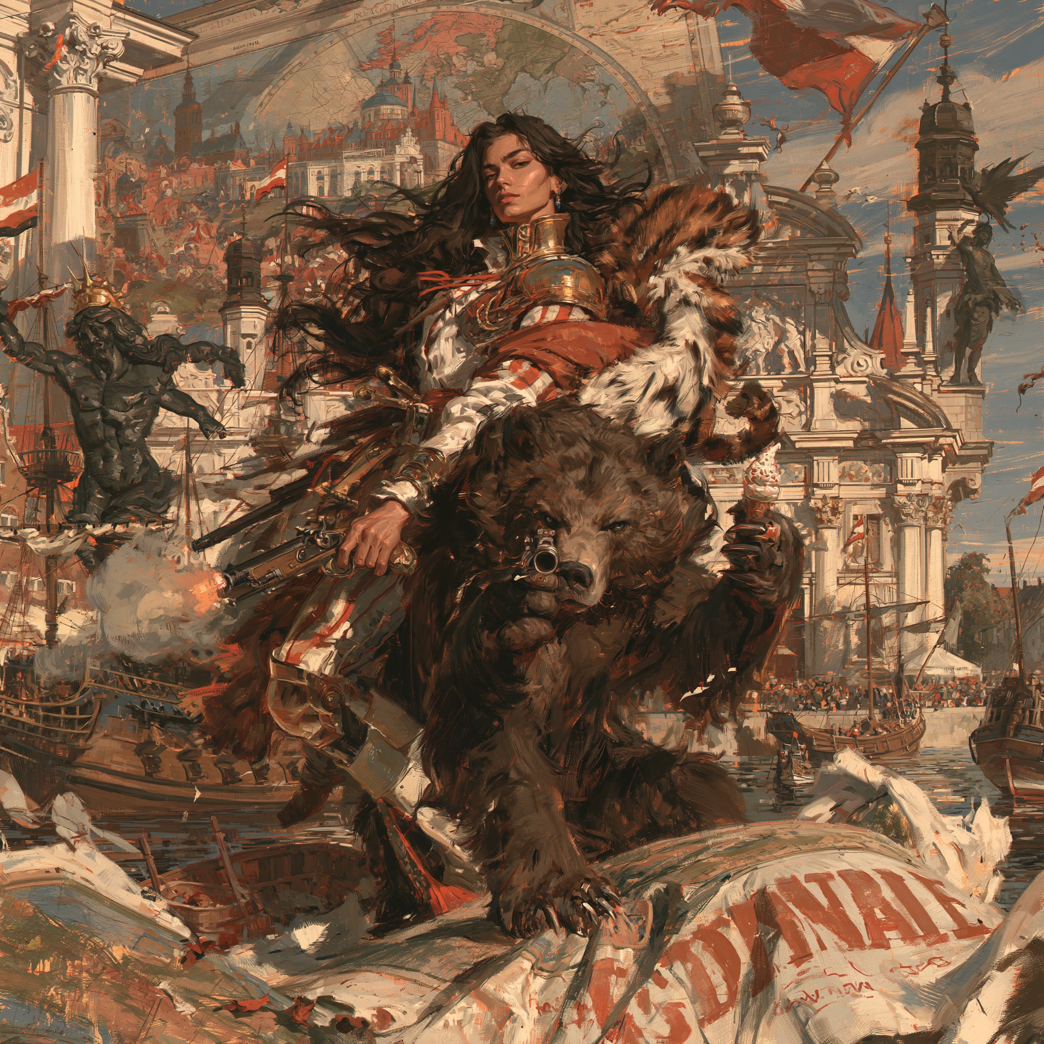 Pieśń lodu i misia (Girl who used to be) (French) v4 artwork