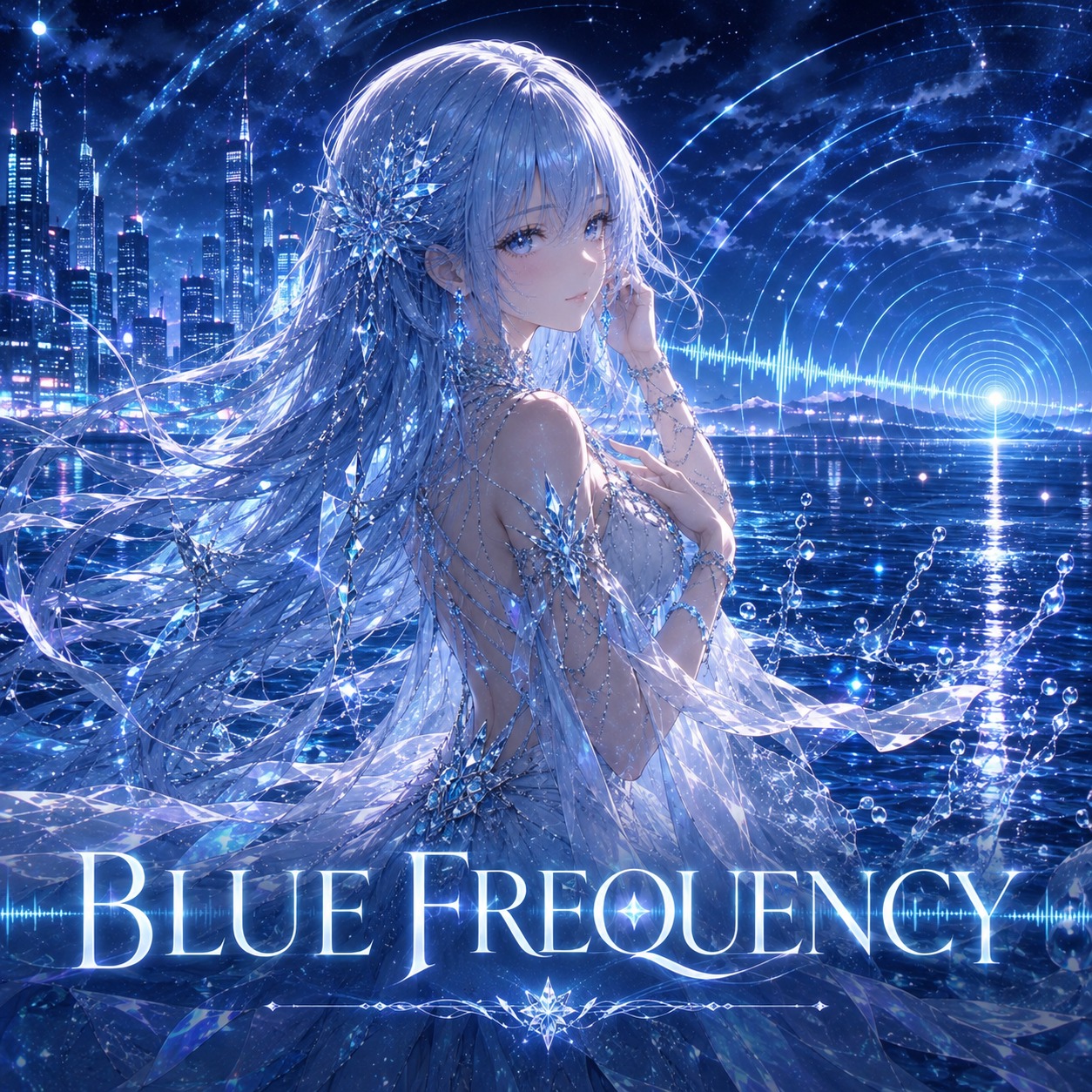 BLUE FREQUENCY artwork
