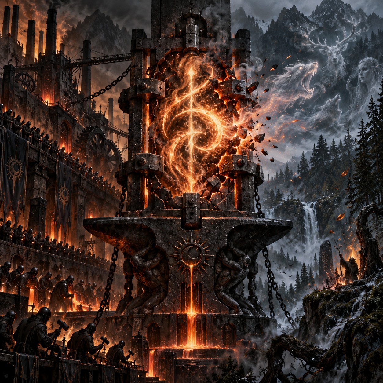 Forge the Word in Iron artwork