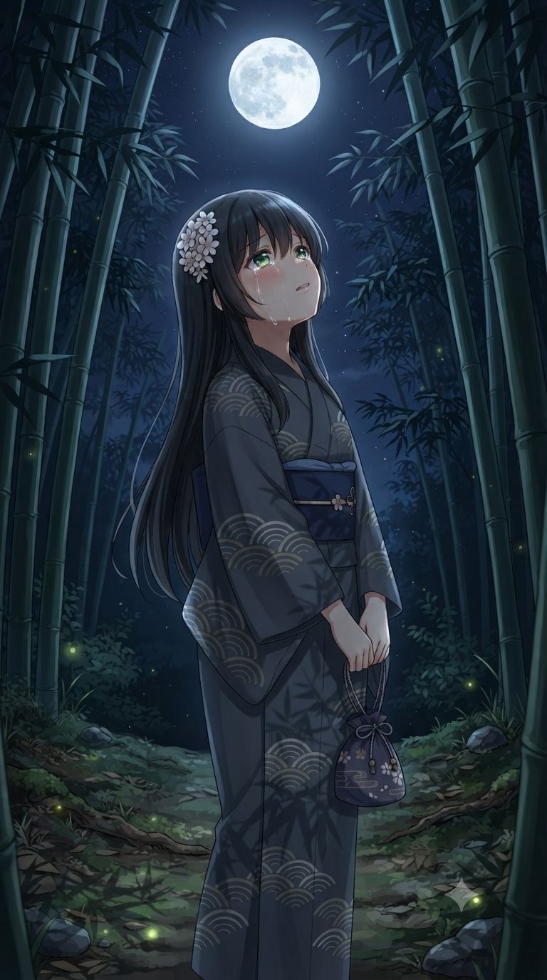 【ネコにゃーシリーズ】月下美人、恋路のしずく その2（yy電波ですか？イメージ） artwork