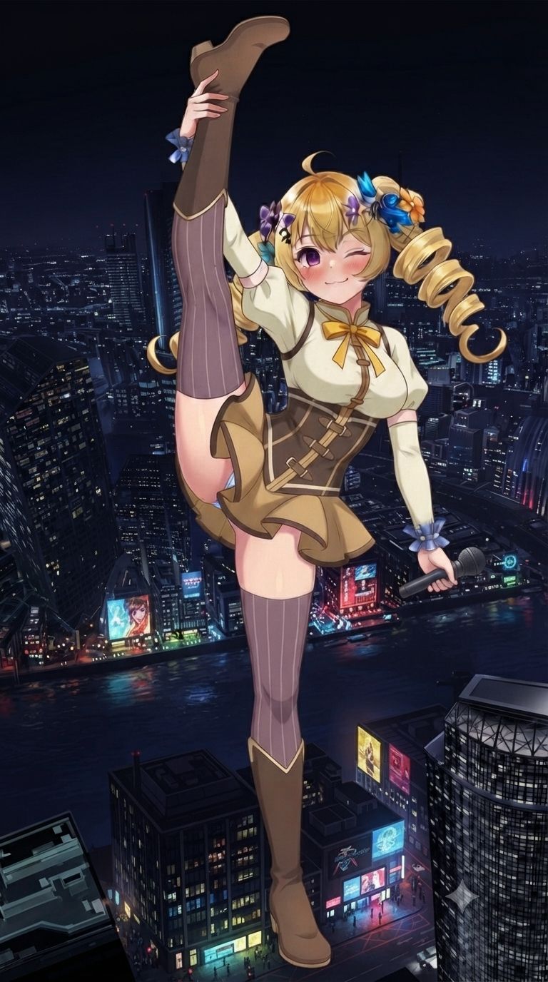 【ネコにゃーシリーズ】ネコにゃーの魔法少女だにゃ〜 その2 #denpa song (yy電波ですか？イメージ) artwork