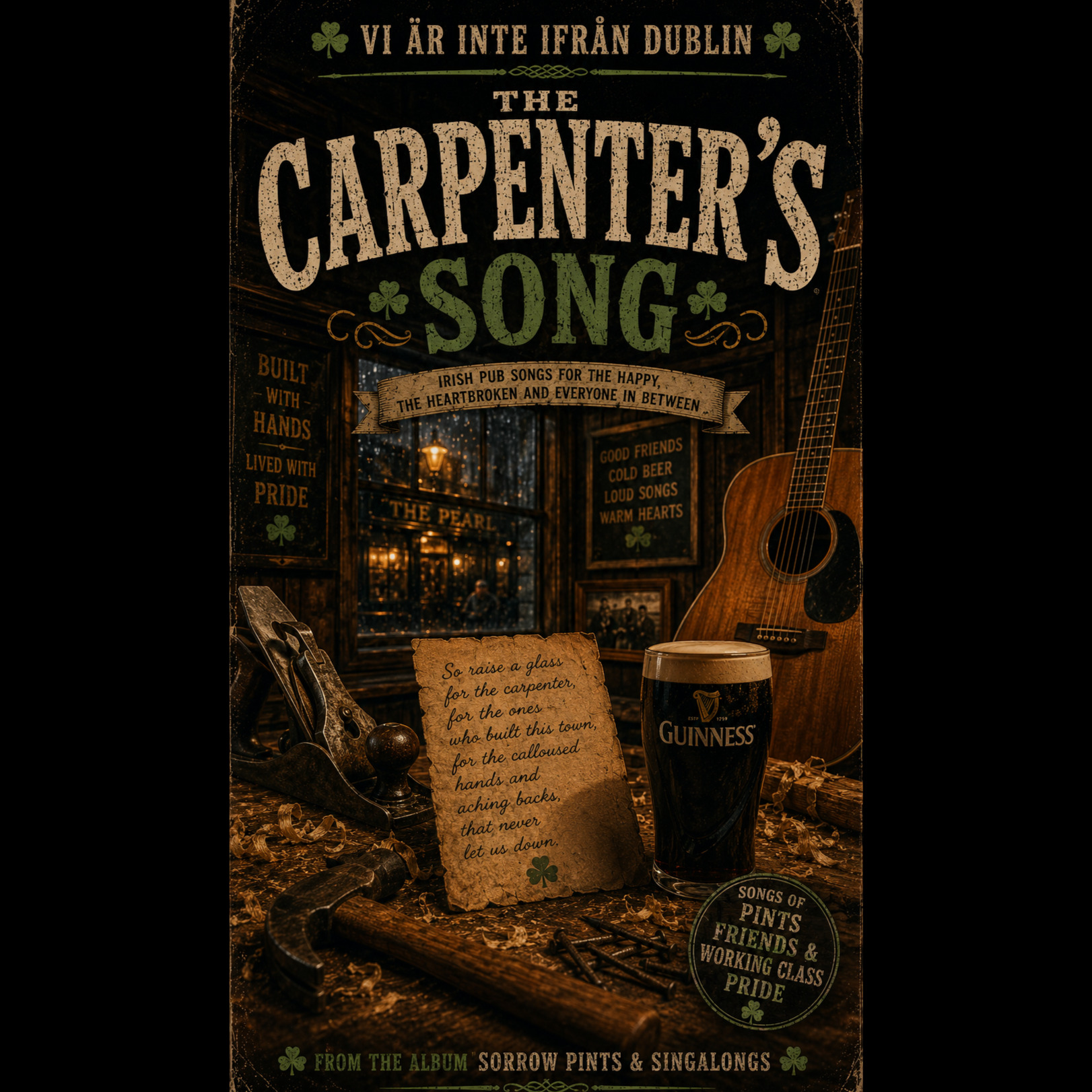 Vi är inte ifrån Dublin - The Carpenter's Song artwork