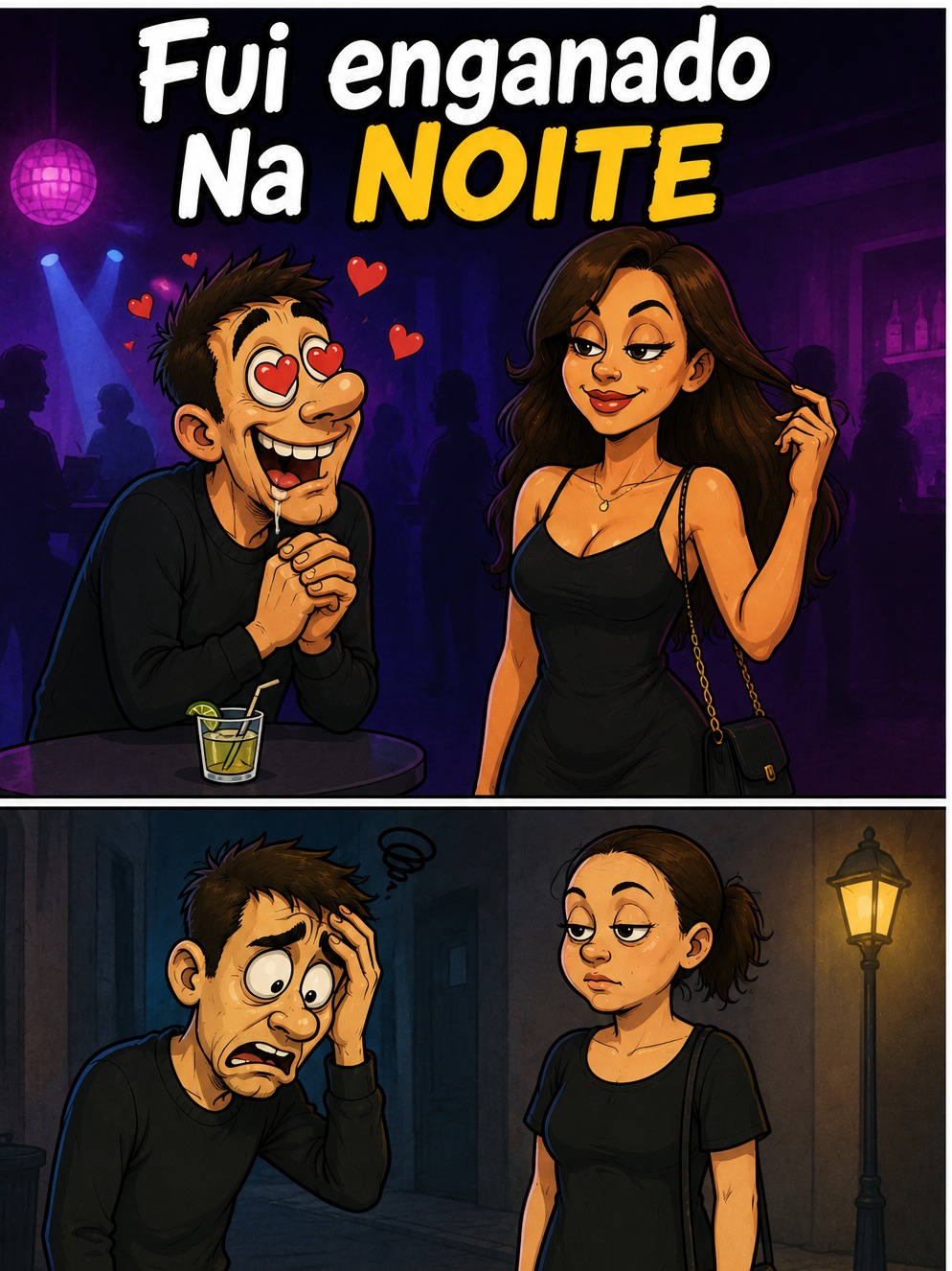 Fui enganado Na NOITE! artwork