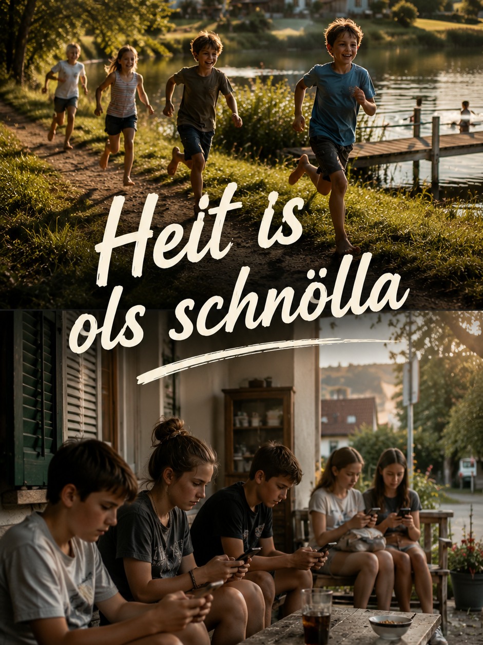 Heit is ols schnölla artwork