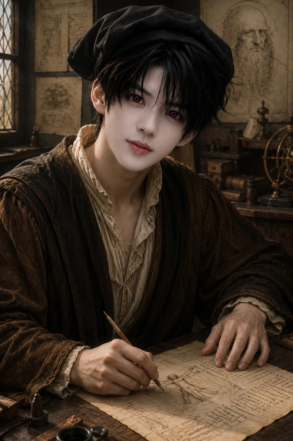 레오나르도 다빈치 한글버젼 artwork