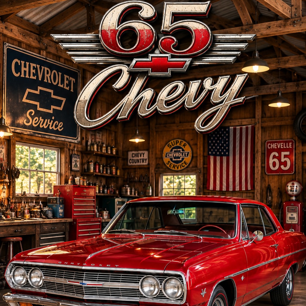 '65 Chevy artwork