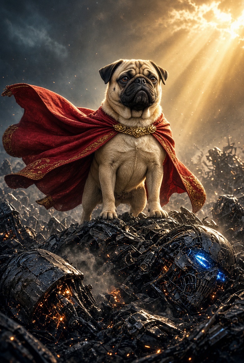 Super Pug Returns artwork
