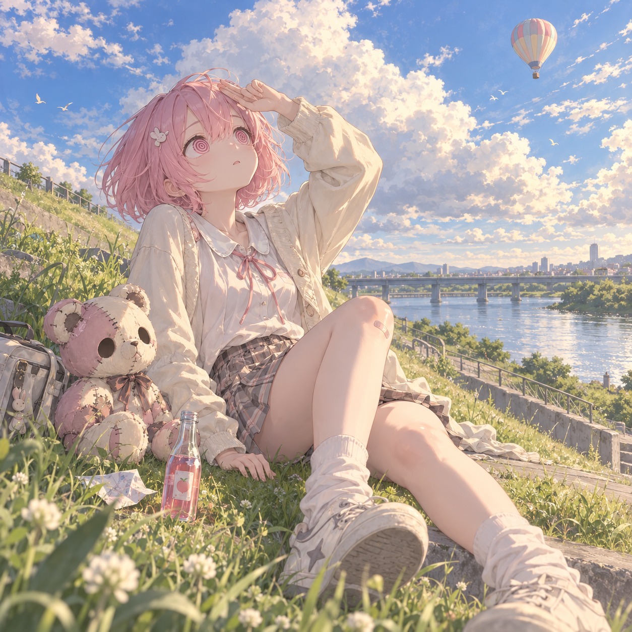 雲と気球 artwork