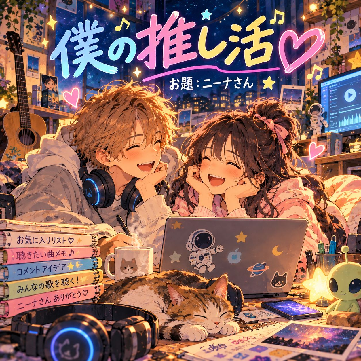 僕の推し活♡｜お題：ニーナさん artwork