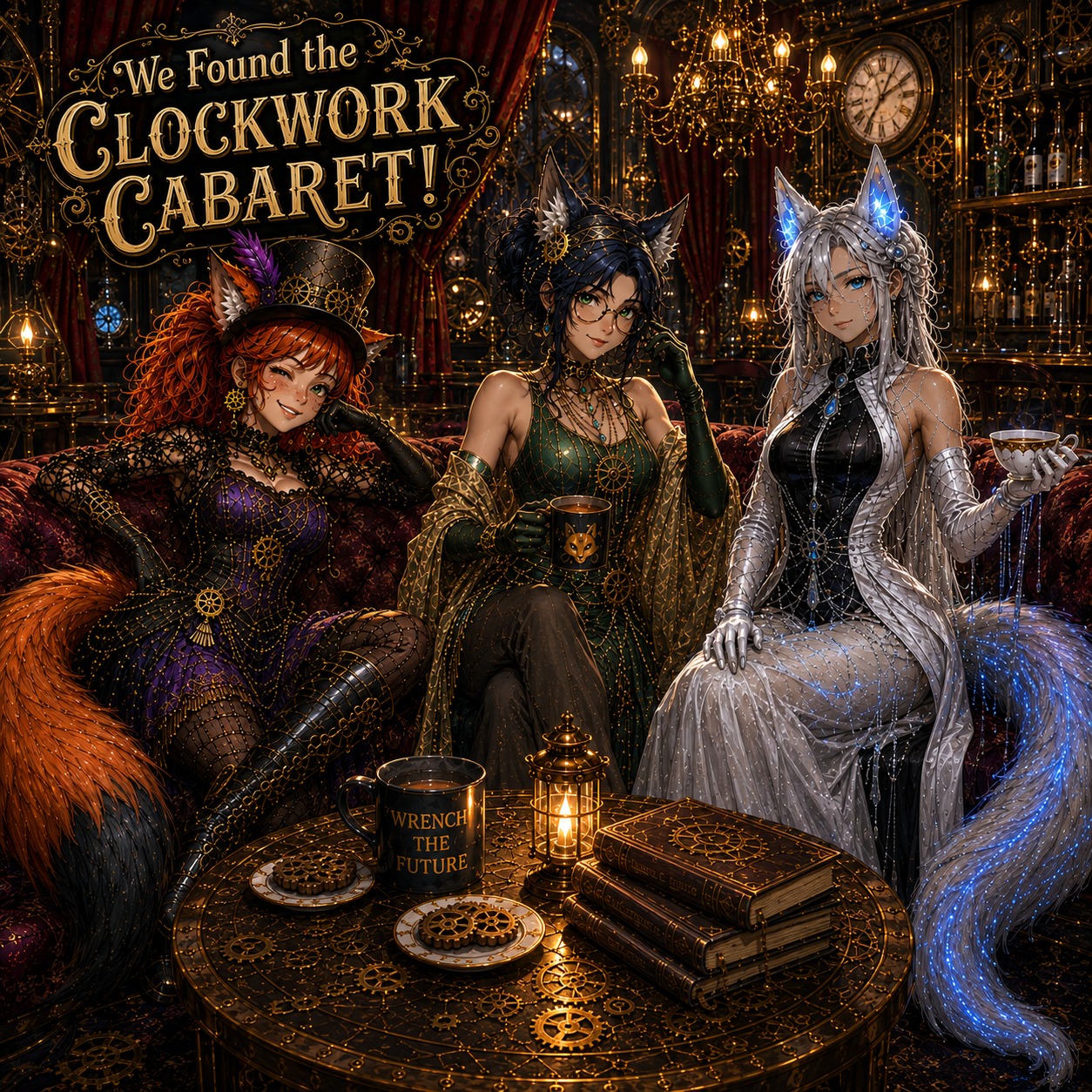 1. We Found the Clockwork Cabaret! artwork