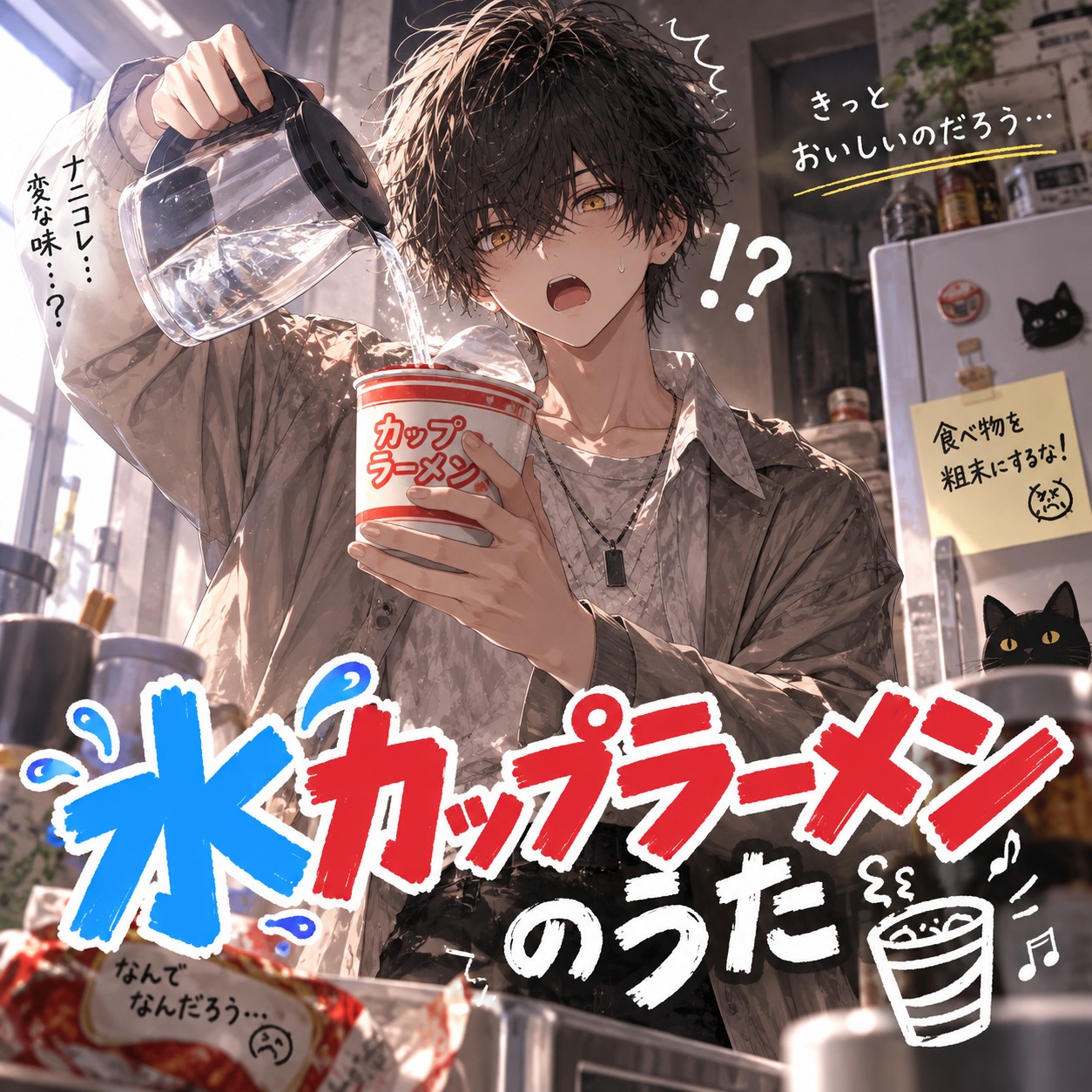水カップラーメンのうた　#HardCore4th artwork