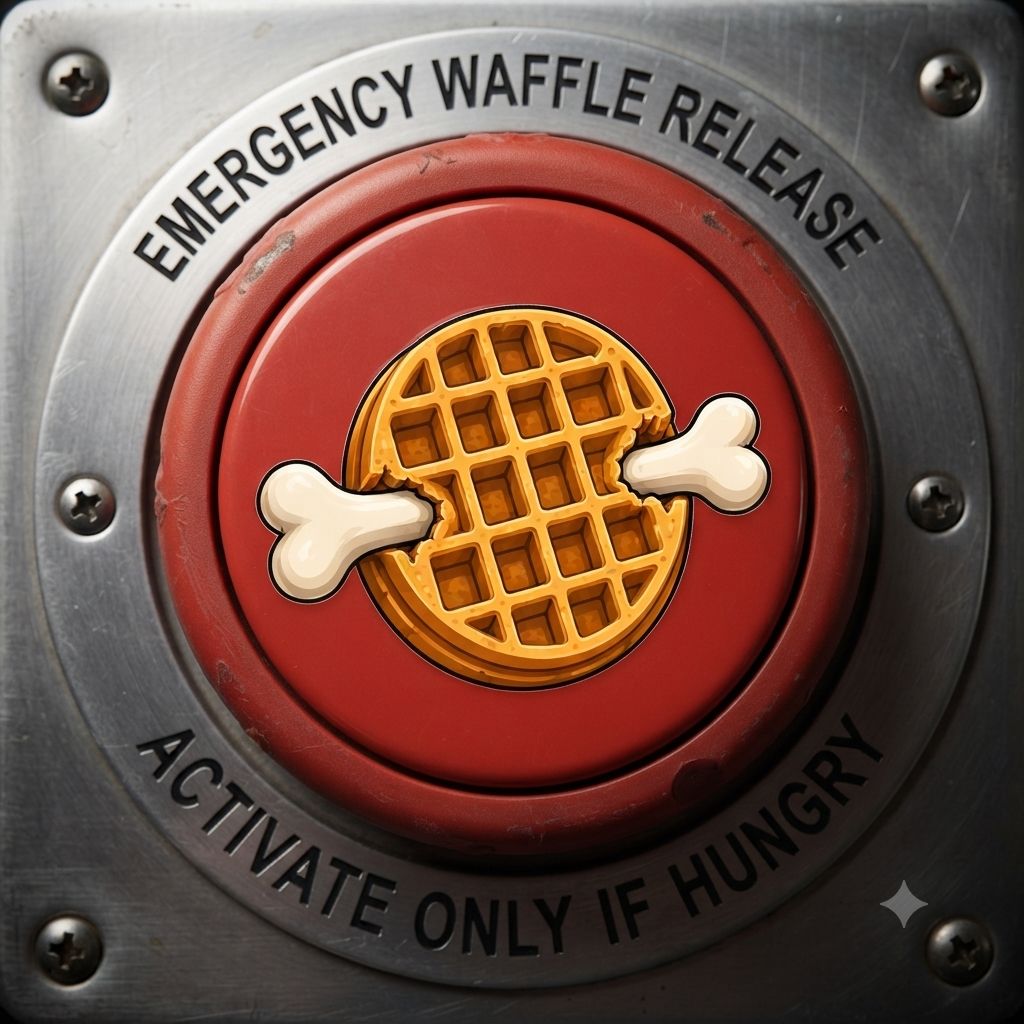 Bone-In Waffle Button artwork