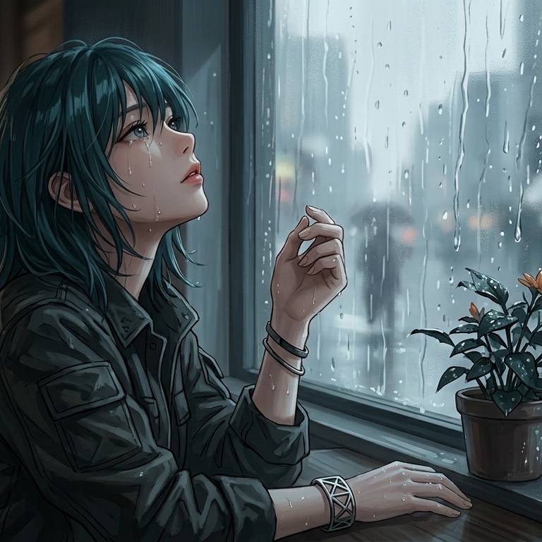 Naked in the Rain  ֺּׅ𓏽 artwork