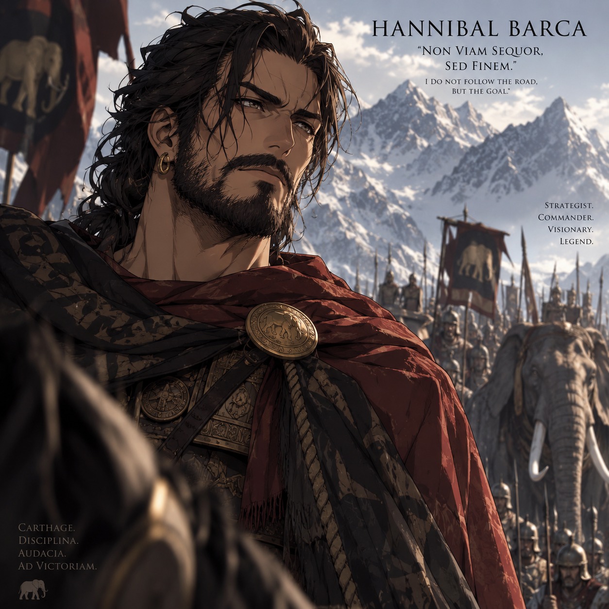 Across the Alps [Hannibal Barca] artwork