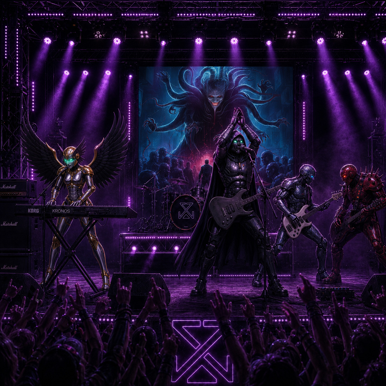 09 - False God In Binary (LIVE) artwork
