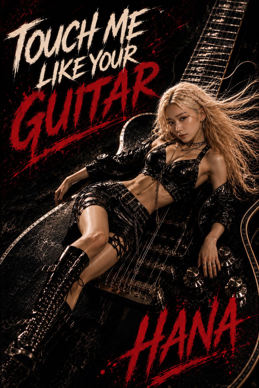 Touch me like your guitar (Solo.Hana) artwork