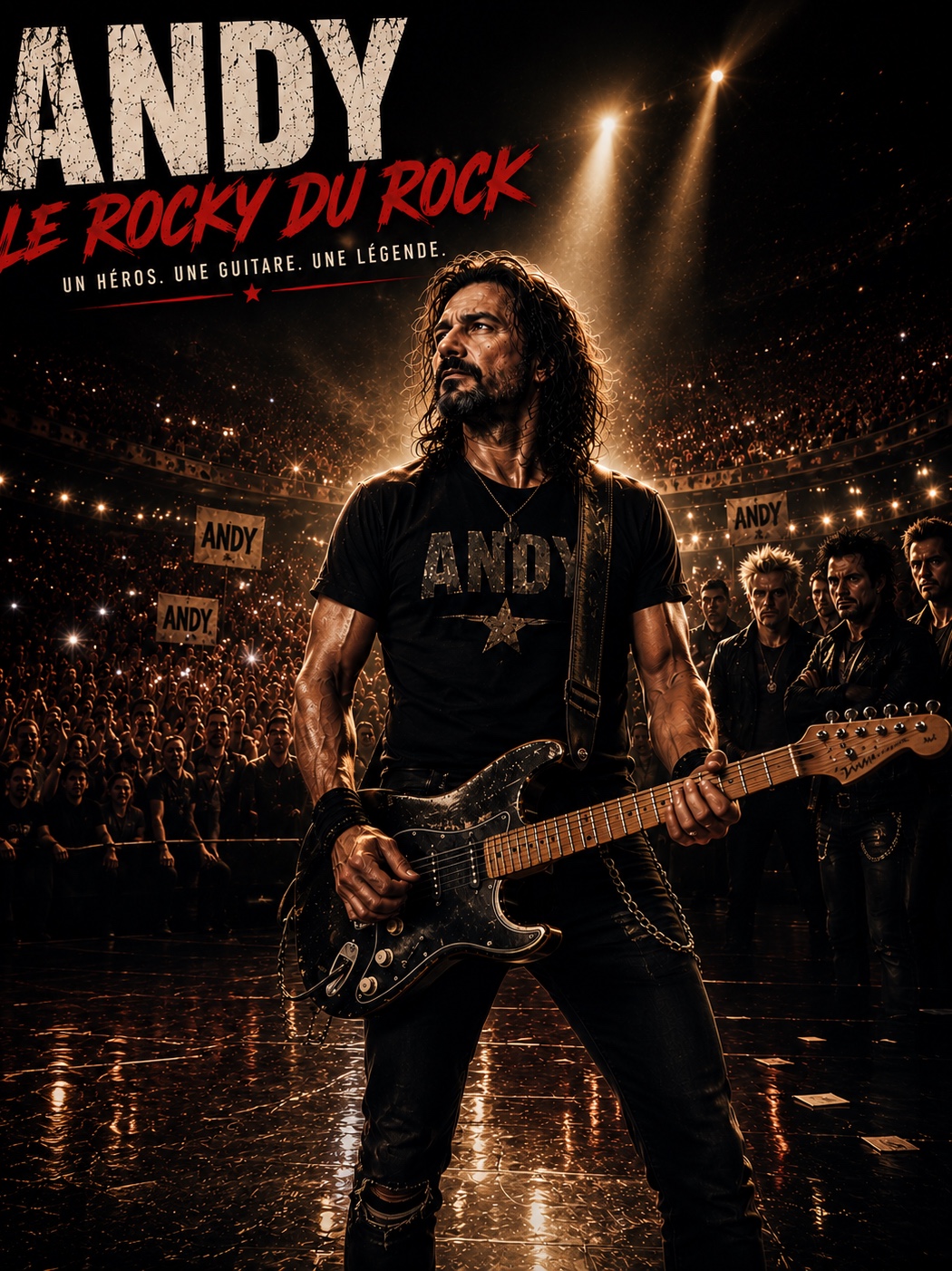 Andy, le Rocky du Rock artwork