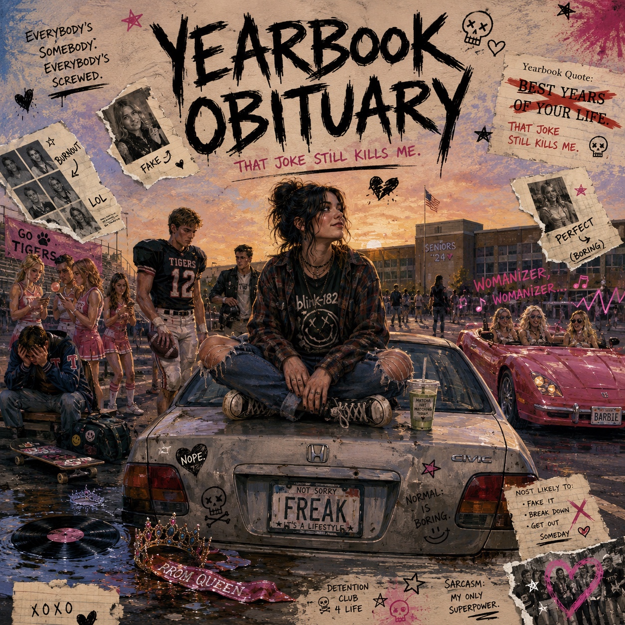 Yearbook Obituary artwork