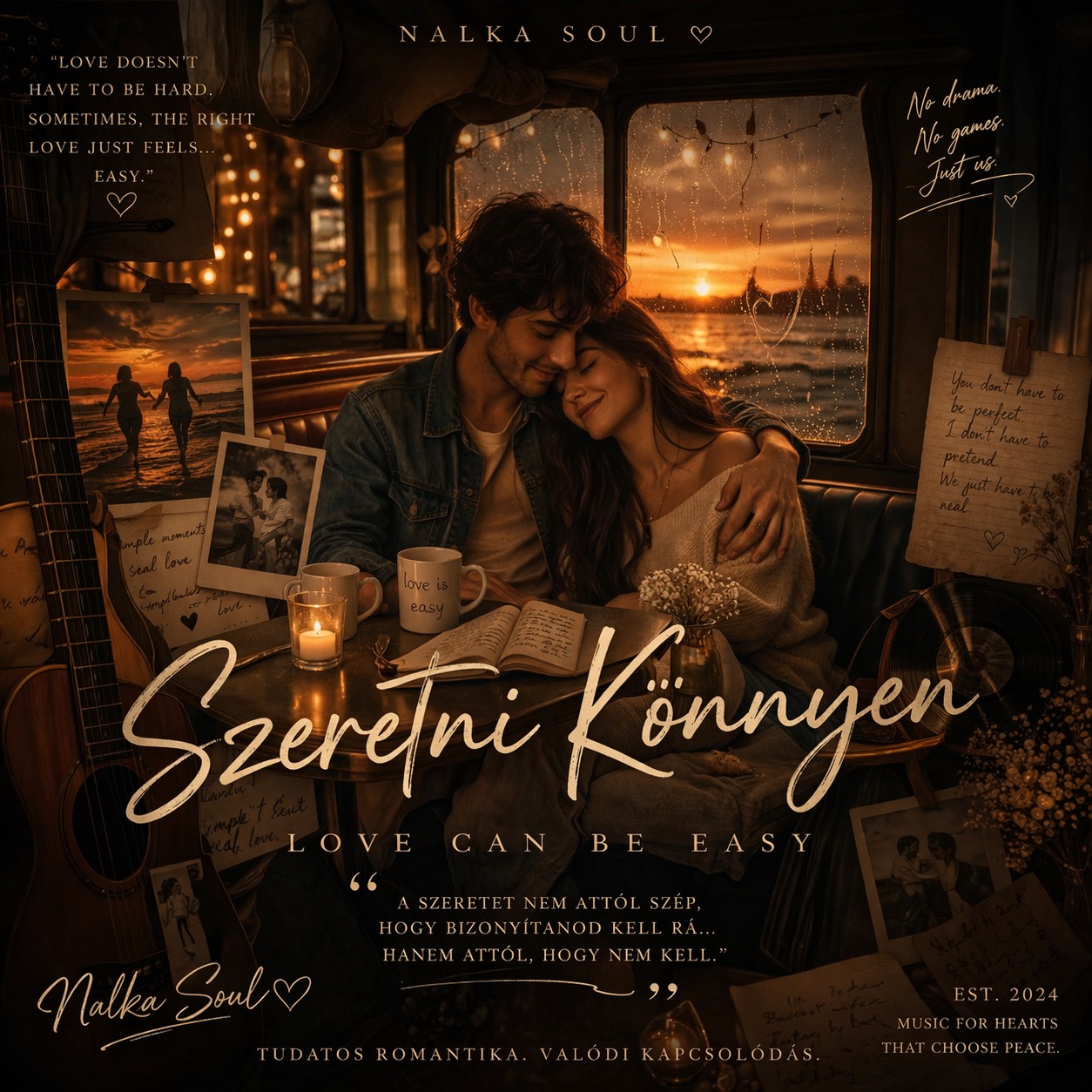SZERETNI KÖNNYEN / LOVE CAN BE EASY artwork