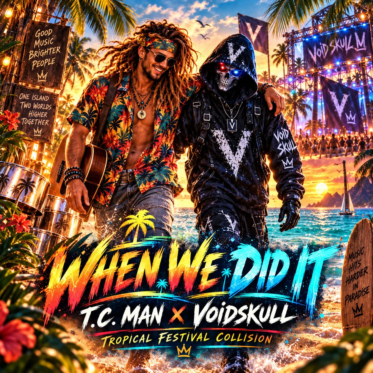 When We Did It — T.C. Man x VoidSkull artwork