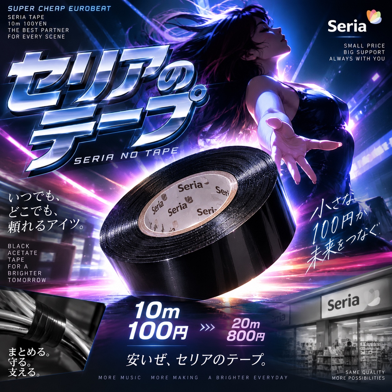 セリアのテープ artwork