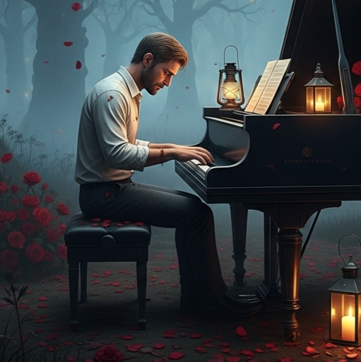 Rose Petals in the Storm • Instrumental artwork