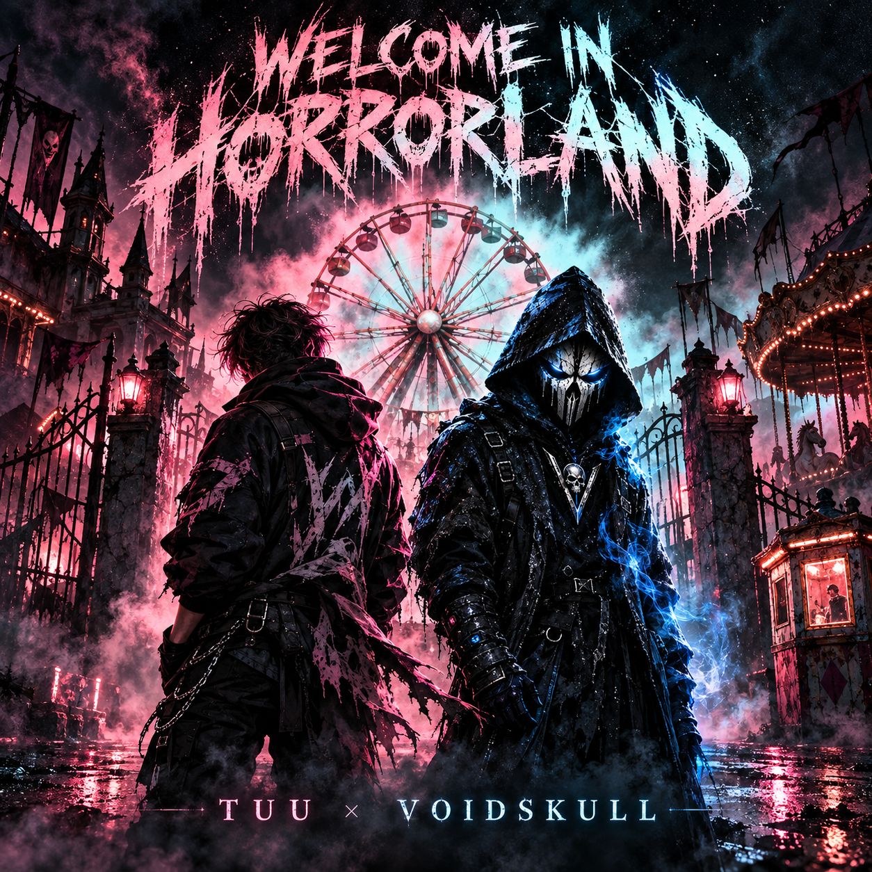 Welcome to Horrorland // TUU × VoidSkull artwork