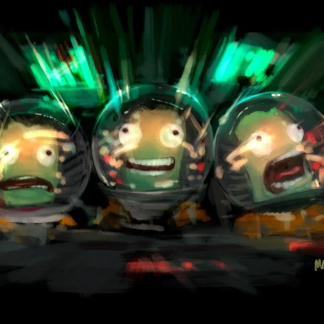 Leavin on a Jeb Plane (Kerbal Space Program) artwork