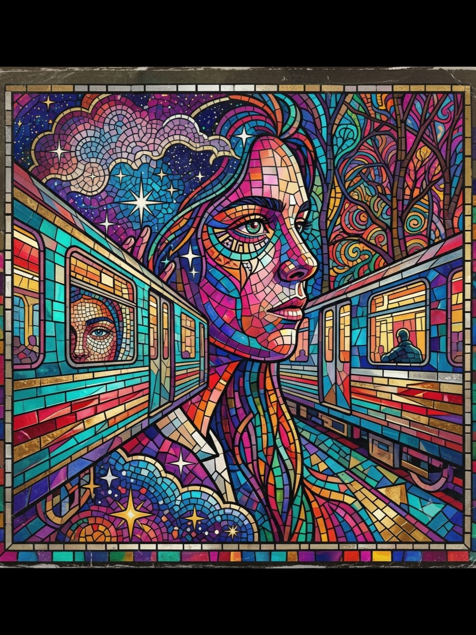 Dream 2-Speeding trains artwork
