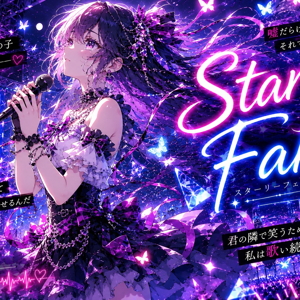 ネオン境界線 artwork