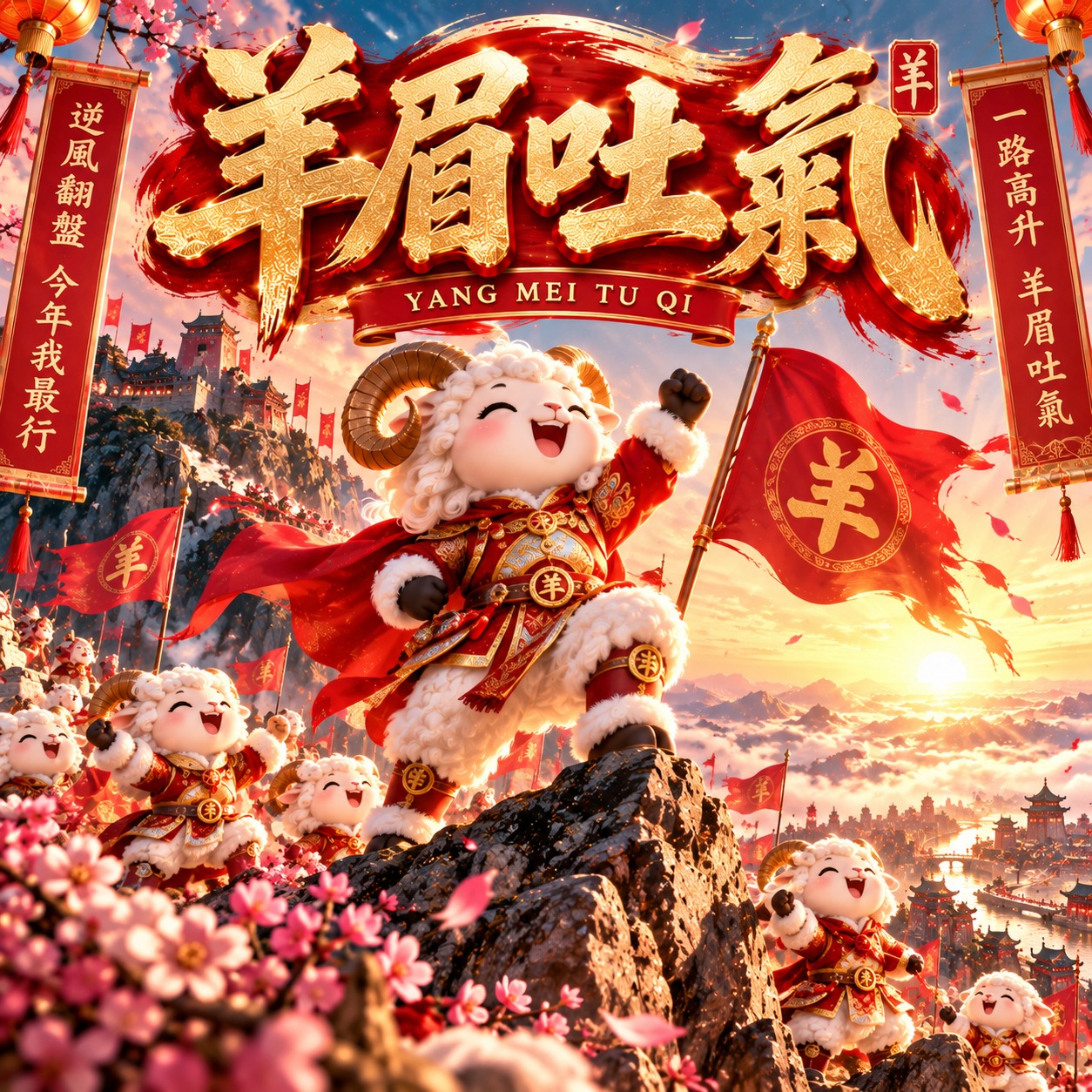 羊眉吐氣 artwork