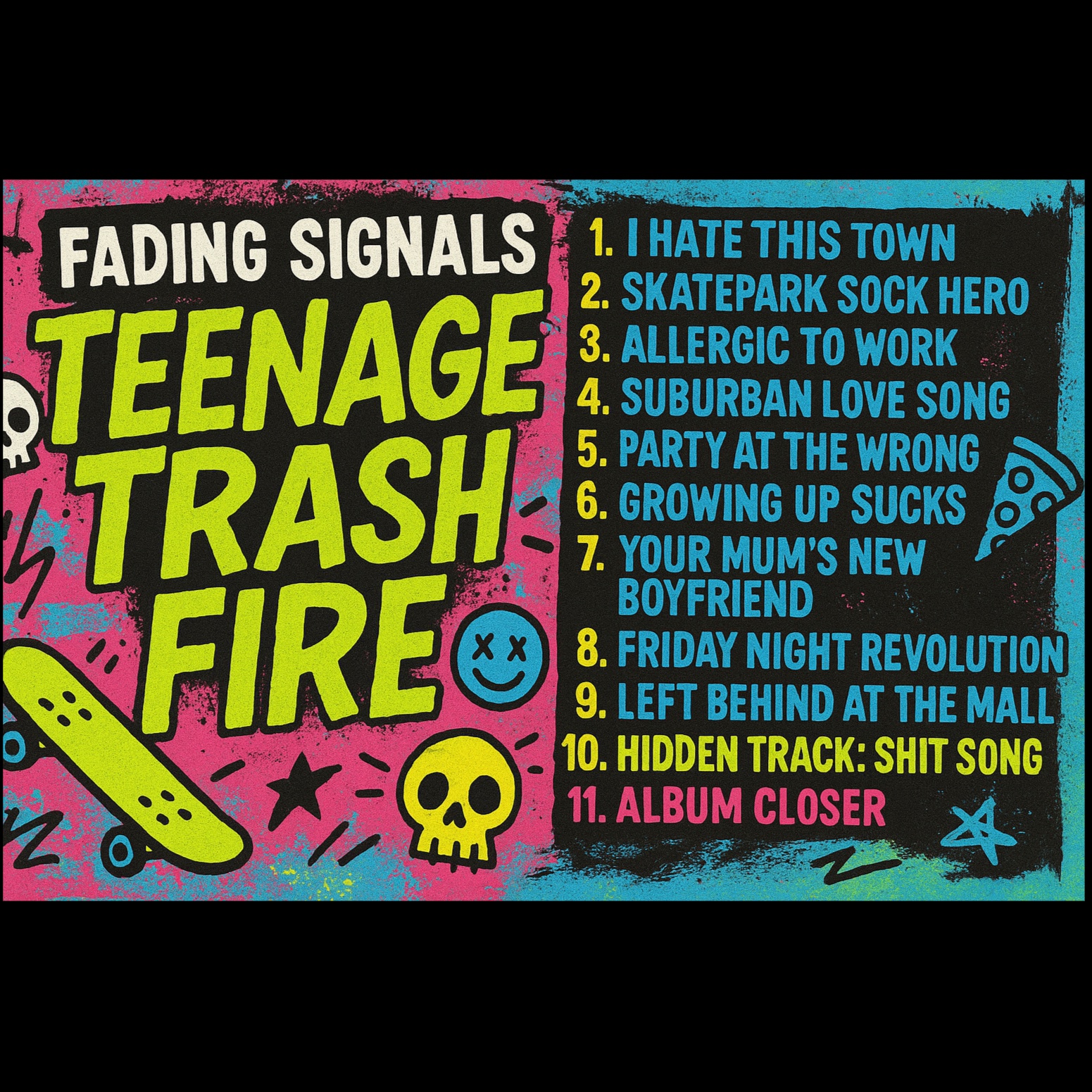 Image for Fading Signals - Teenage Trash Fire