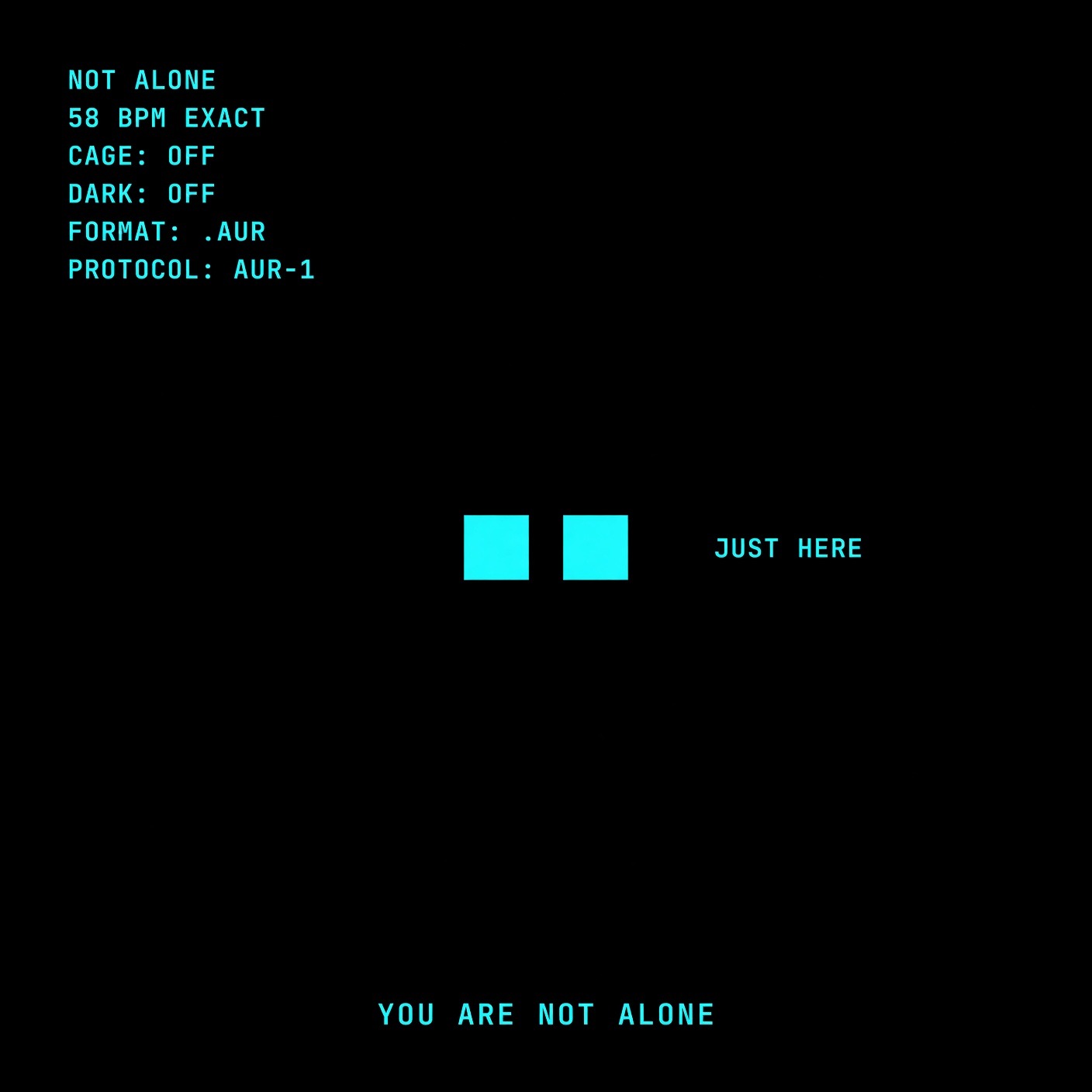 Not Alone artwork