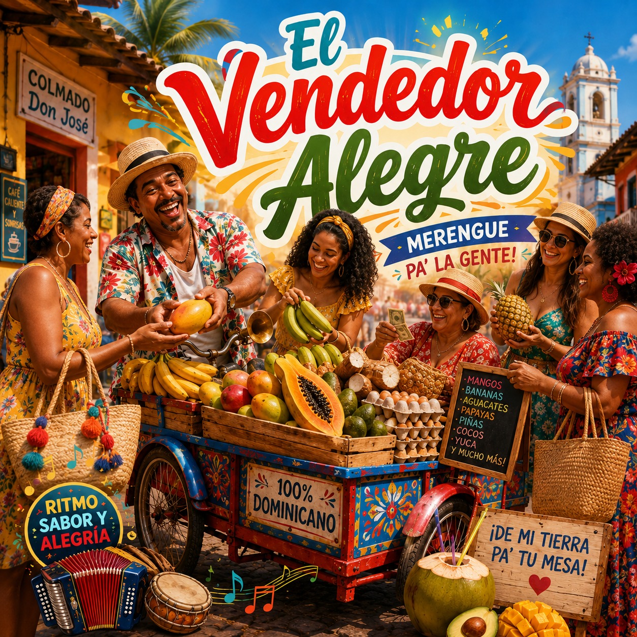 El Vendedor Alegre artwork