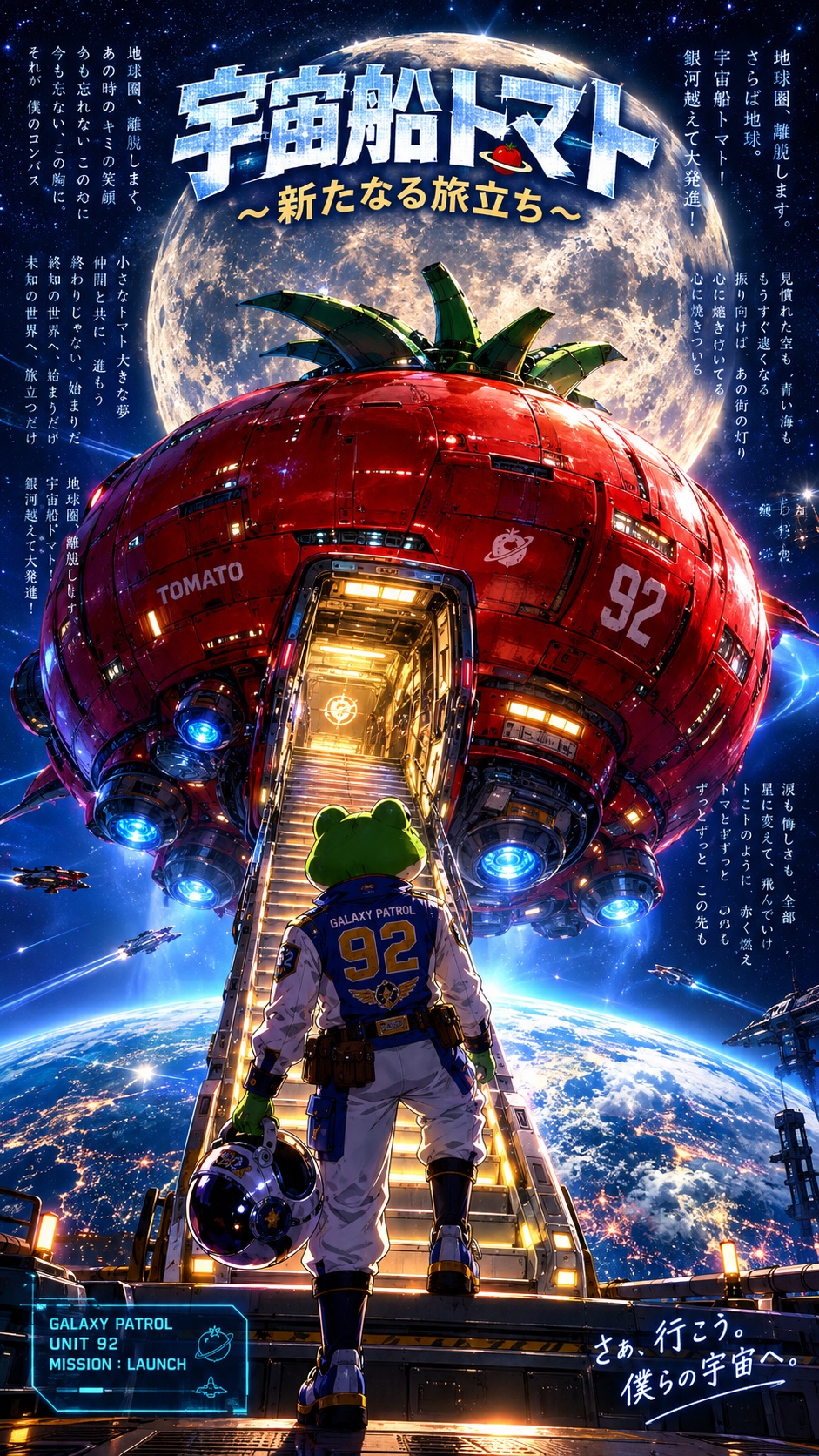 宇宙船トマト ～新たなる旅立ち～ artwork