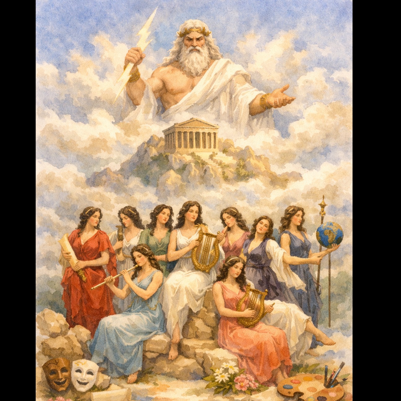 Musas de Zeus -Pavilhão 9 2001 artwork