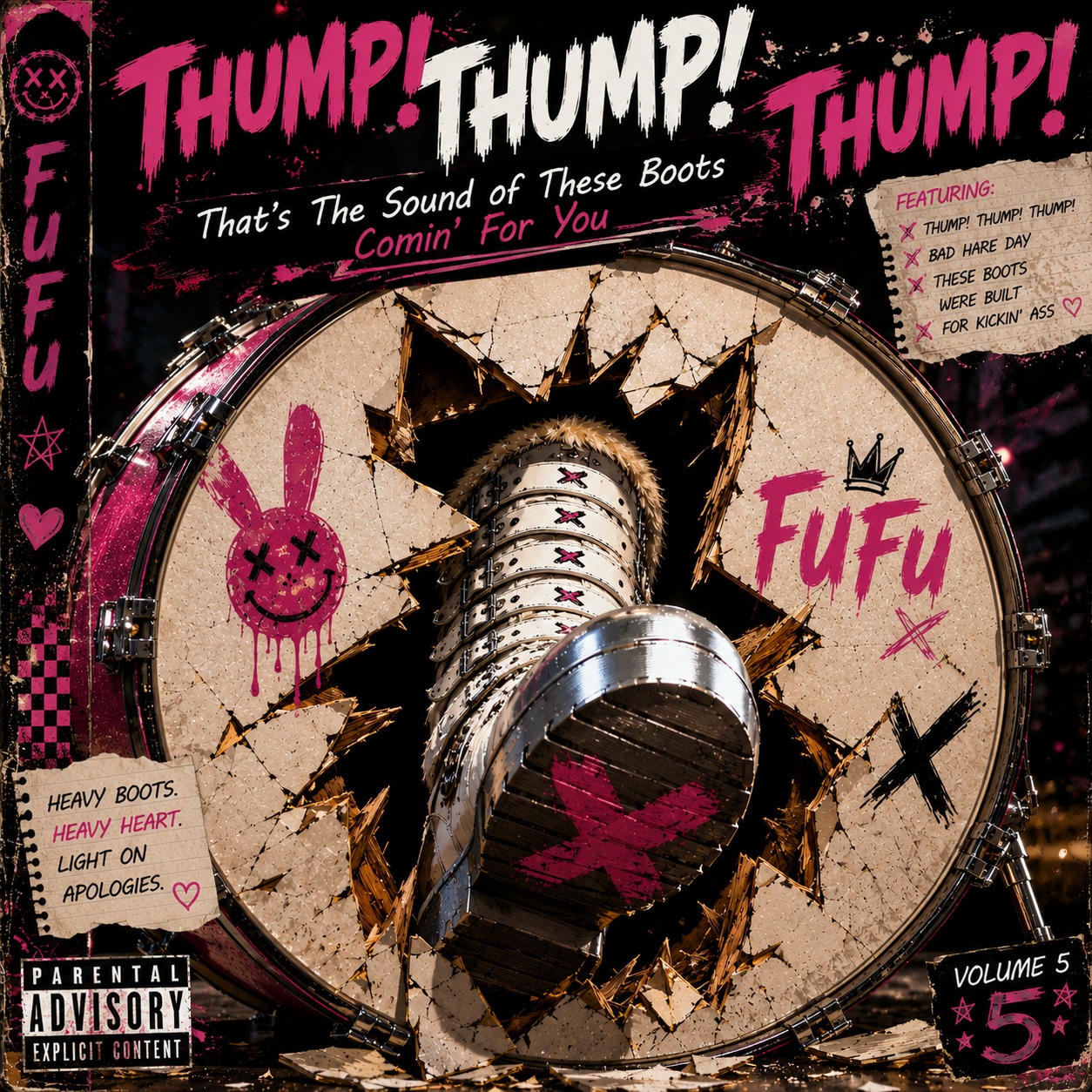 Thump! Thump! Thump! artwork