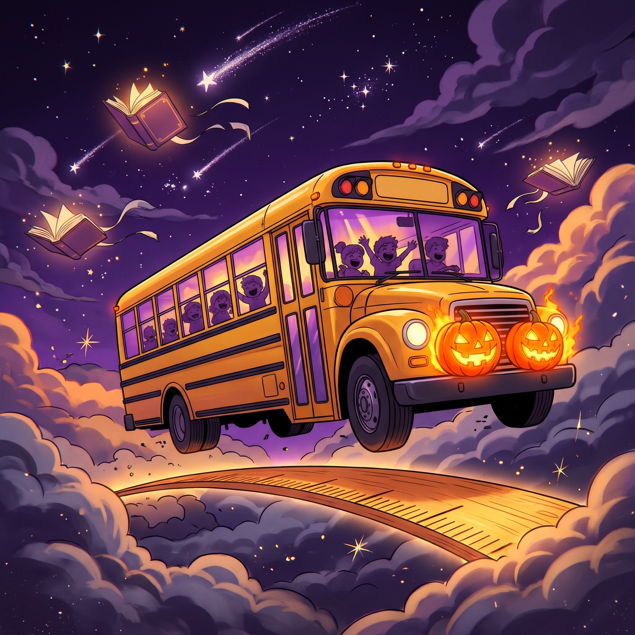 Halloween Bus — Spooky Edit [Spooky 80s Cyber-Hardcore Ver.] artwork