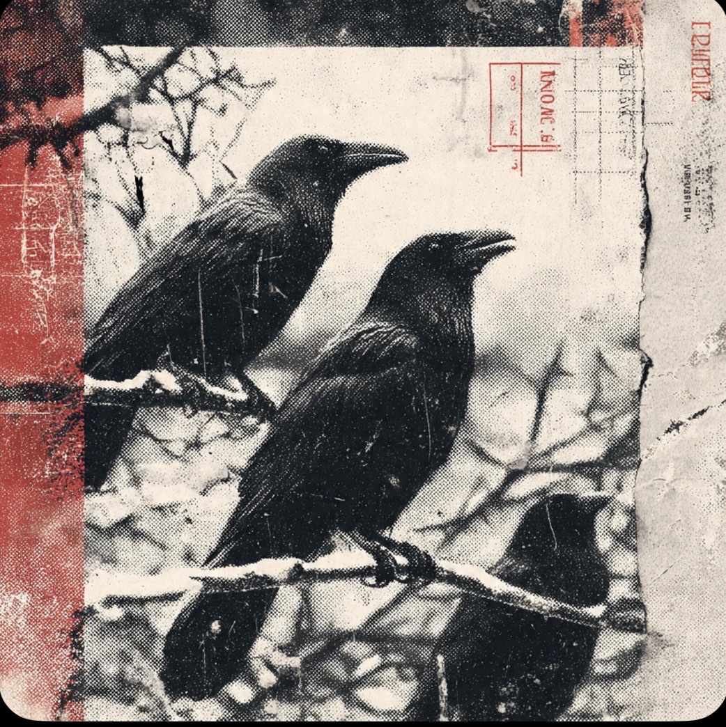 Ravens in the Snow artwork
