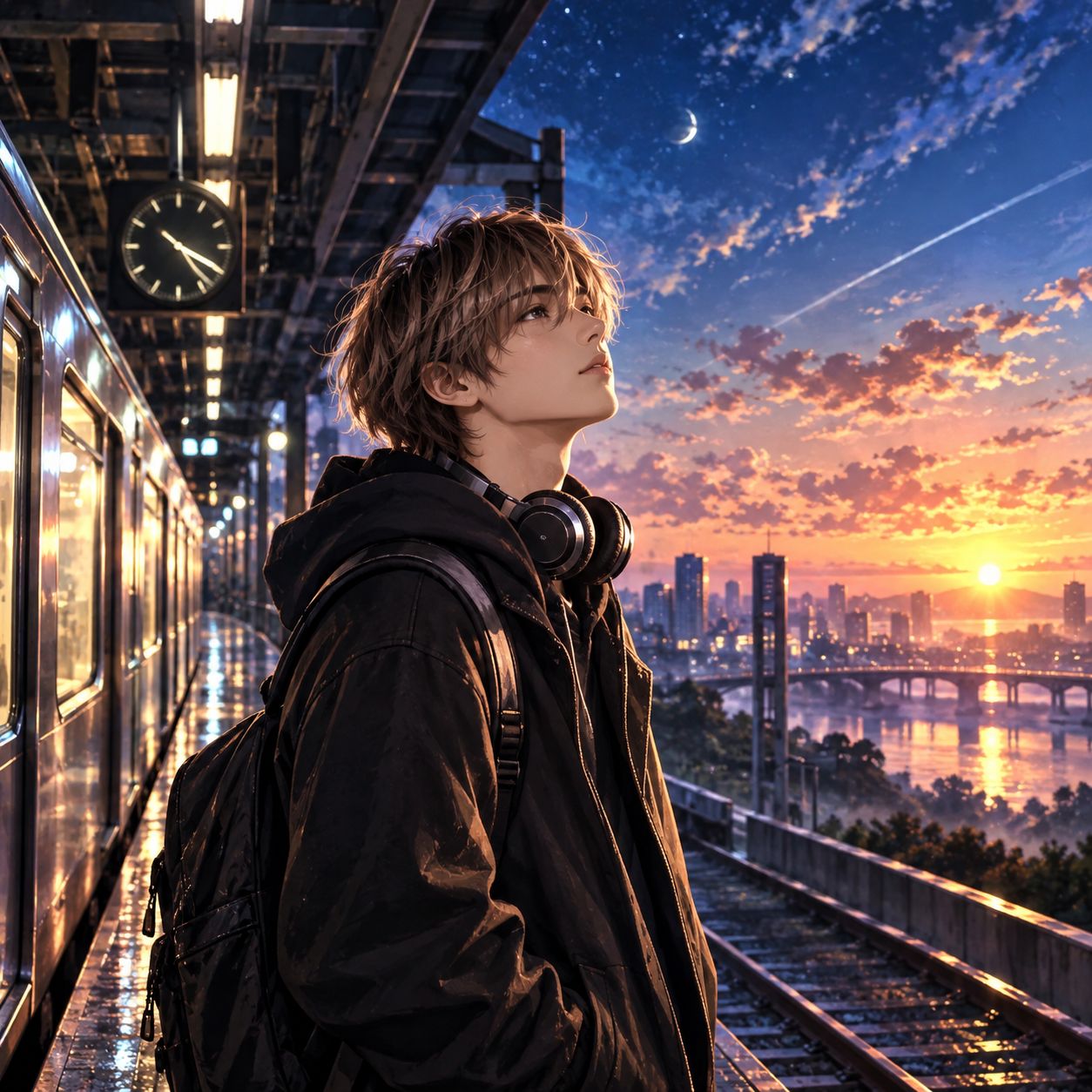 Last Train, First Light artwork