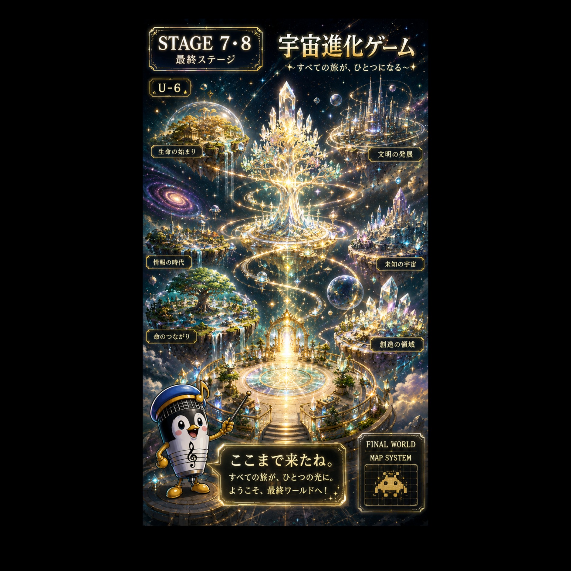 E-7　宇宙進化ゲーム artwork